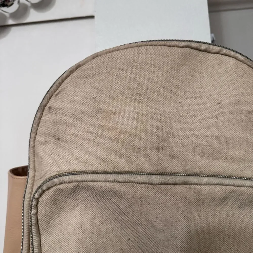 Beis The Travel Backpack in Beige